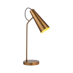 Endon 107527 - Stolná lampa KARNA 1xE27/10W/230V mosadz 107527 vyobraziť