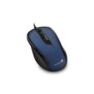 CONNECT IT CMO-1200-BL - Drôtová myš 1000 DPI čierna/modrá CMO-1200-BL vyobraziť