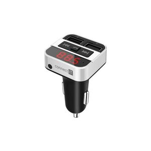 CONNECT IT CCC-8800-SL - FM vysielač do auta s handsfree, čierno-strieborný CCC-8800-SL vyobraziť