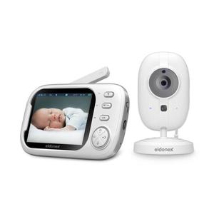 ELDONEX EBM-1010-WH - Detská pestúnka s monitorom 5V/2000 mAh EBM-1010-WH vyobraziť