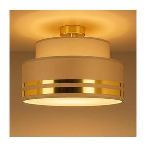 HEXE Stropné svietidlo TAMI 1xE27/60W/230V pr. 40 cm hnedá/zlatá H0835 vyobraziť