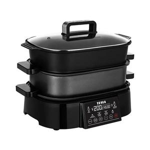 TESLA Electronics MultiCook - Multifunkčný elektrický hrniec 6 l 11v1 1250W/230V MLTCKM90GRLBLK vyobraziť