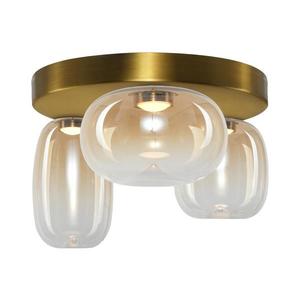 LED Stropné svietidlo VASO LED/12W/230V pr. 42 cm zlatá/dymová ML1414 vyobraziť