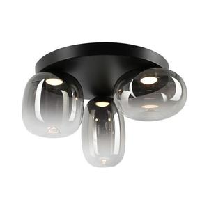 LED Stropné svietidlo VASO LED/12W/230V pr. 42 cm čierna/dymová ML1412 vyobraziť