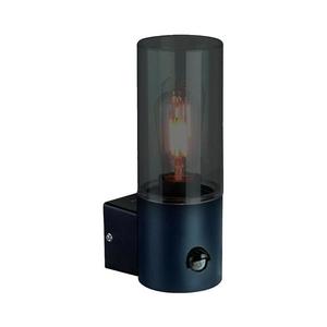 Vonkajšie nástenné svietidlo HARLEM 1xE27/60W/230V IP44 čierne so senzorom EKO1710 vyobraziť