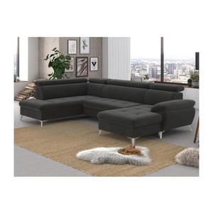 Rozkladacia rohová sedačka CATANIA U ľavá grafit s úložným priestorom C690698AURO.OTM KLEIN-2.5F-REC/BK vyobraziť