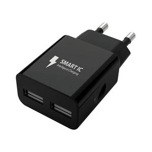 Winner Group - Nabíjací adaptér 2xUSB-A 12W čierny WINTRUSB2SLO vyobraziť