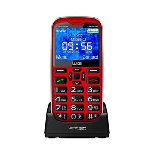 Winner Group - Mobilný telefón pre seniorov 1600 mAh červený WINWG20CRED vyobraziť