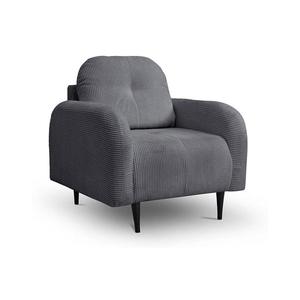 Čalúnené kreslo CLOUDY sivé 8590828984900 vyobraziť