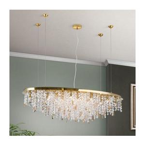 Orion - Krištáľový luster na lanku CRYSTALRIVER 21xG9/40W/230V zlatá LU 2517/120x45 gold vyobraziť
