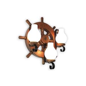 Brilagi - Nástenné svietidlo TIMONA 3xE14/40W/230V buk/orech EX-01007 vyobraziť