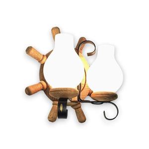 Brilagi - Nástenné svietidlo TIMONA 2xE14/40W/230V buk EX-01010 vyobraziť