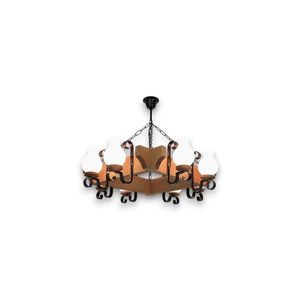 Brilagi - Luster na reťazi QUEEN 8xE14/40W/230V buk EX-01014 vyobraziť