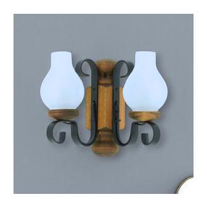 Brilagi - Nástenné svietidlo RUSTIC 2xE14/40W/230V buk EX-01032 vyobraziť