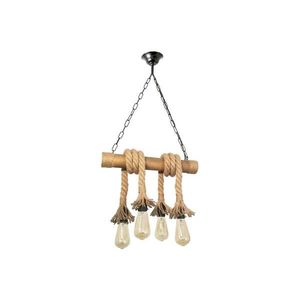 Brilagi - Luster na reťazi KOS 4xE27/60W/230V buk EX-01048 vyobraziť
