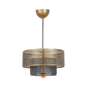 Luster na lanku 1xE27/40W/230V zlatá/čierna 687HMY1172 vyobraziť