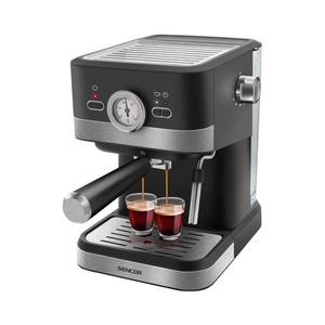 Sencor pákový espresso kávovar 1050W/230V čierny/matný chróm 41018331 vyobraziť