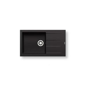 Pyramis 70217801 - Kuchynský drez ATHLOS 86x50 cm, granit, matná čierna 70217801 vyobraziť