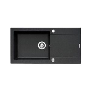 Pyramis 70089601 - Kuchynský drez MIDO 100x50 cm granit/čierny 70089601 vyobraziť