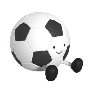 LED dotyková dětská lampa FOOTBALL 2W/5V USB 1200 mAh biela/čierna 331755 vyobraziť