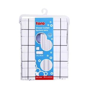 UTC Sprchový záves TORO EASY 178x199 cm biely/čierny 268634 vyobraziť