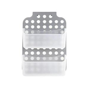 UTC Dvojposchodová závesná polica do sprchy 12x35, 5 cm sivá/biela 267150 vyobraziť