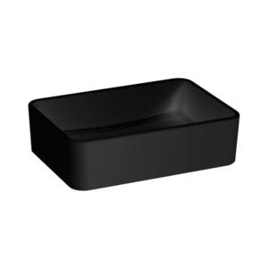 JIKA H8184237161121 - Umývadlo CUBITO 50x35 cm keramika matná čierna H8184237161121 vyobraziť