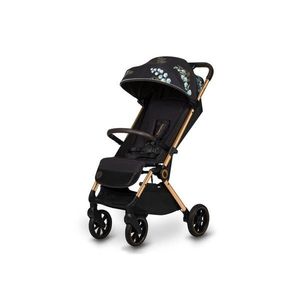 Lionelo - Športový kočík CLOE čierna/modrá/zlatá 5903771706940 vyobraziť