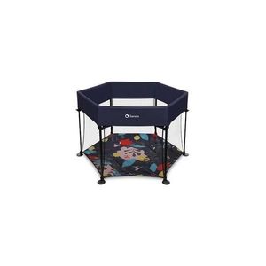 Lionelo - Hracia ohrádka ROEL tmavomodrá 5902581659569 vyobraziť