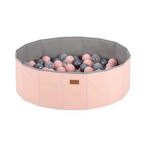 Detský suchý bazén s loptičkami pr. 80 cm ružová/sivá 306WLG1104 vyobraziť
