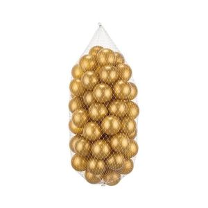 Herné plastové loptičky 50 ks, pr. 7 cm, zlaté 306WLG1189 vyobraziť