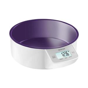 Sencor - Digitálna kuchynská váha 2xAAA biela/fialová 40026941 vyobraziť