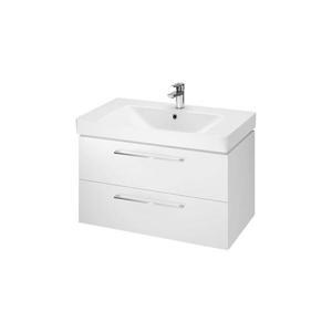 Cersanit S801-338-DSM - Závesná kúpeľňová skrinka s umývadlom LARA 80 cm biela S801-338-DSM vyobraziť