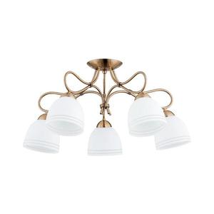 Prisadený luster FILA 5xE27/15W/230V bronzová 27065 vyobraziť