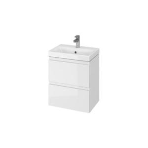 Cersanit S801-229-DSM - Závesná kúpeľňová skrinka s umývadlom MODUO SLIM biela S801-229 vyobraziť