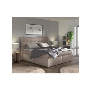 Boxspringová posteľ SOFIA 180x200 cm s matracmi a topperom béžová 04KTCLU621K180V1S1SO23 vyobraziť