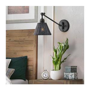 Elstead Hinkley HK-ARTI-1W-BK-BR - Bodové nástenné svietidlo ARTI 1xE27/60W/230V čierna HK-ARTI-1W-BK-BR vyobraziť