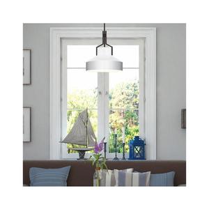 Elstead Quoizel QZ-BRECKEN-2P-OZ-OPAL - Stropné svietidlo na tyči BRECKEN 2xE27/60W/230V čierna/biela QZ-BRECKEN-2P-OZ-OPAL vyobraziť