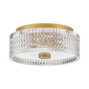 Elstead Hinkley HK-ELLE-F-S-HB - Stropné svietidlo 2xE27/60W/230V pr. 30, 5 cm zlatá HK-ELLE-F-S-HB vyobraziť