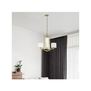 Elstead Hinkley HK-HAMPTON4-BB - Závesný luster HAMPTON na reťazi, 4x E27/60W/230V, zlatý HK-HAMPTON4-BB vyobraziť