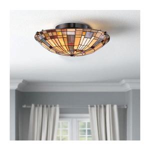 Elstead Quoizel QZ-INGLENOOK-F-SMALL-Stropné svietidlo INGLENOOK 2xE27/60W/230V priemer 40, 7 cm QZ-INGLENOOK-F-SMALL vyobraziť