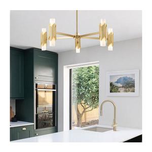 Elstead MARVELE10-AB-OPAL - Luster na tyči MARVELE 10xE14/40W/230V zlatý MARVELE10-AB-OPAL vyobraziť