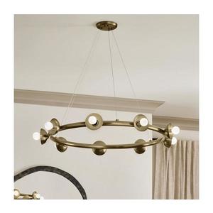 Elstead Kichler KL-PALTA9-CPZ - Závesný luster PALTA 9xE14/40W/230V, zlatý KL-PALTA9-CPZ vyobraziť