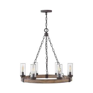 Elstead Hinkley HK-SAWYER6-SQ - Závesný luster na reťazi SAWYER 6xE14/40W/230V hnedá HK-SAWYER6-SQ vyobraziť