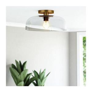 Elstead Alora Mood ALM-SYLVIA-SF-BG-CL - Stropné svietidlo SYLVIA 1xE27/60W/230V zlaté ALM-SYLVIA-SF-BG-CL vyobraziť