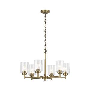 Elstead Kichler KL-WINSLOW6-NBR - Luster na reťazi WINSLOW 6xE27/60W/230V mosadz KL-WINSLOW6-NBR vyobraziť