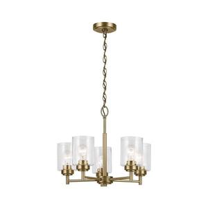 Elstead Kichler KL-WINSLOW5-NBR - Luster na reťazi WINSLOW 5xE27/60W/230V mosadz KL-WINSLOW5-NBR vyobraziť