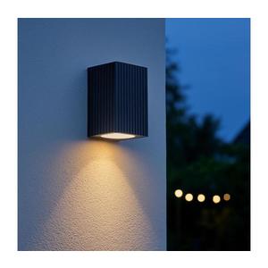 Brilliant - Vonkajšie nástenné svietidlo JELANI 1xGU10/10W/230V IP44 čierna 40915/06 vyobraziť