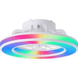 Brilliant - LED RGBW Stmievateľný stropný látor MONDELLO LED/26W/230V + DO G80915/05 vyobraziť