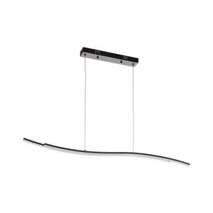 ONLI - LED Luster na lanku ONDA LED/30W/230V 4000K čierna 5011/S vyobraziť